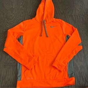 Nike Men's Orange and Gray Performance Jacket